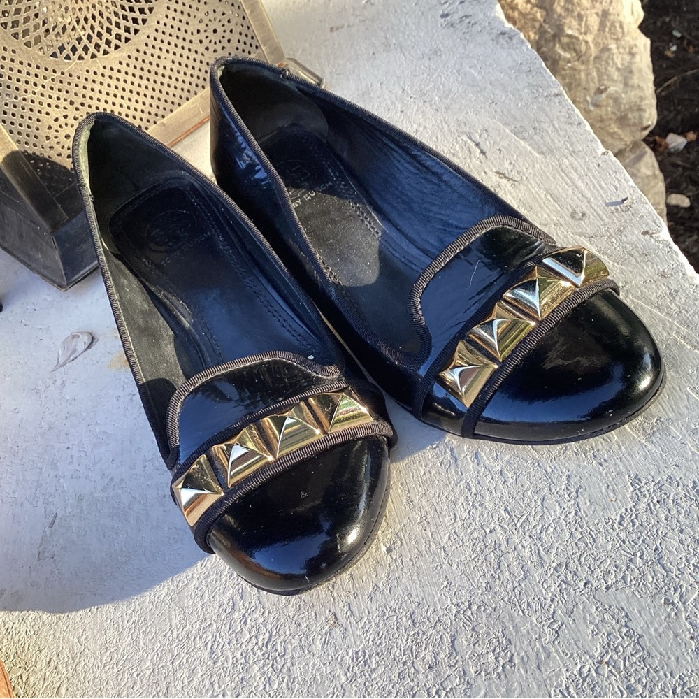 Tory Burch black heels